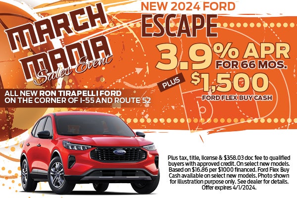 2024 Ford Escape Finance Offer