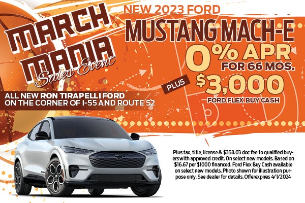 2023 Ford Mustang Mach-E Finance Offer