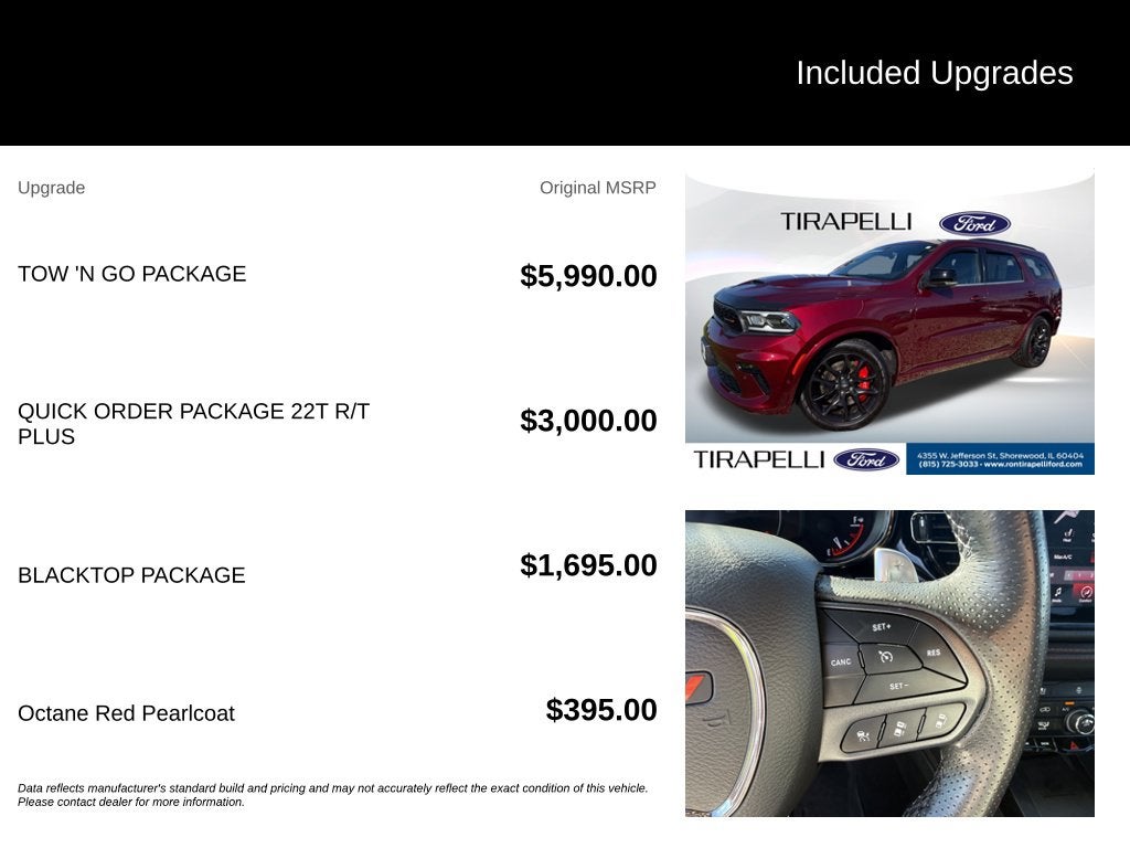 2023 Dodge Durango R/T Plus