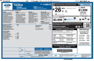 2014 Ford Taurus SEL