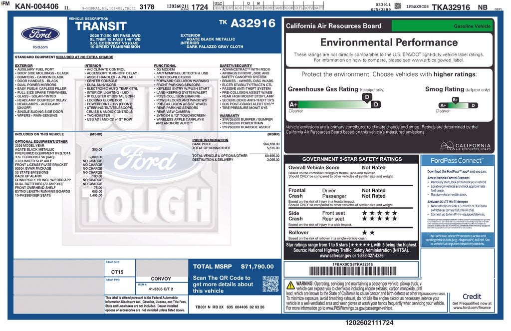 2026 Ford Transit-350 XL