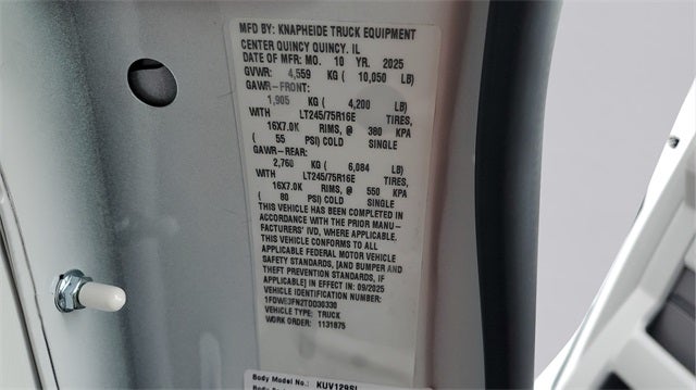 2026 Ford E-350SD Base Cutaway