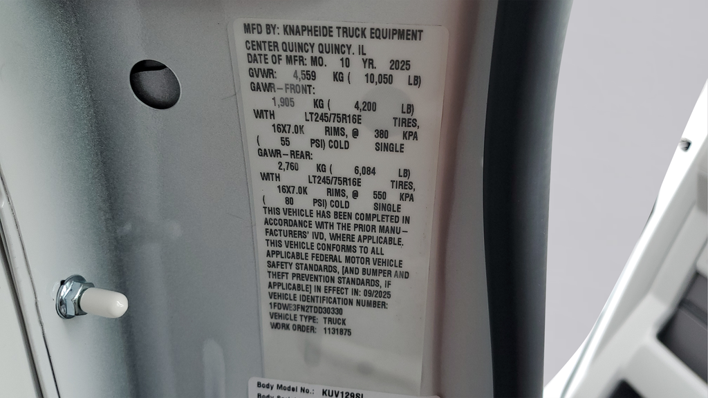 2026 Ford E-350SD Base Cutaway