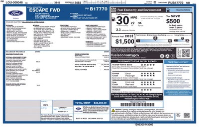 2023 Ford Escape ST-Line