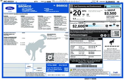 2025 Ford Bronco Base