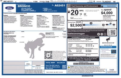 2026 Ford Bronco Base