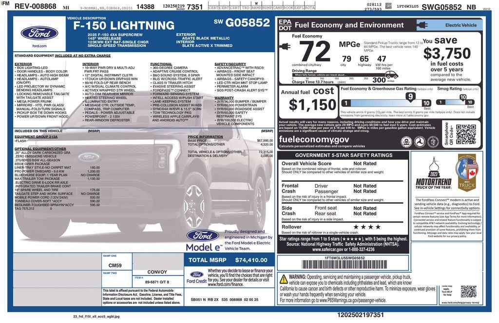 2025 Ford F-150 Lightning Flash