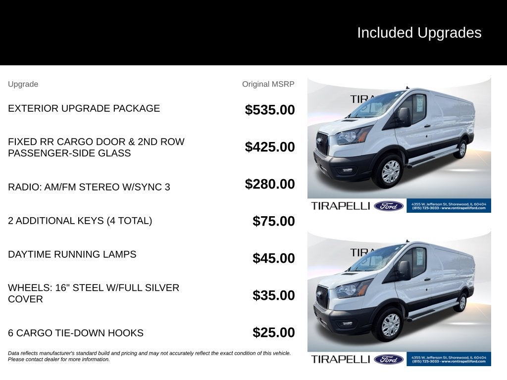 2025 Ford Transit-250 Base