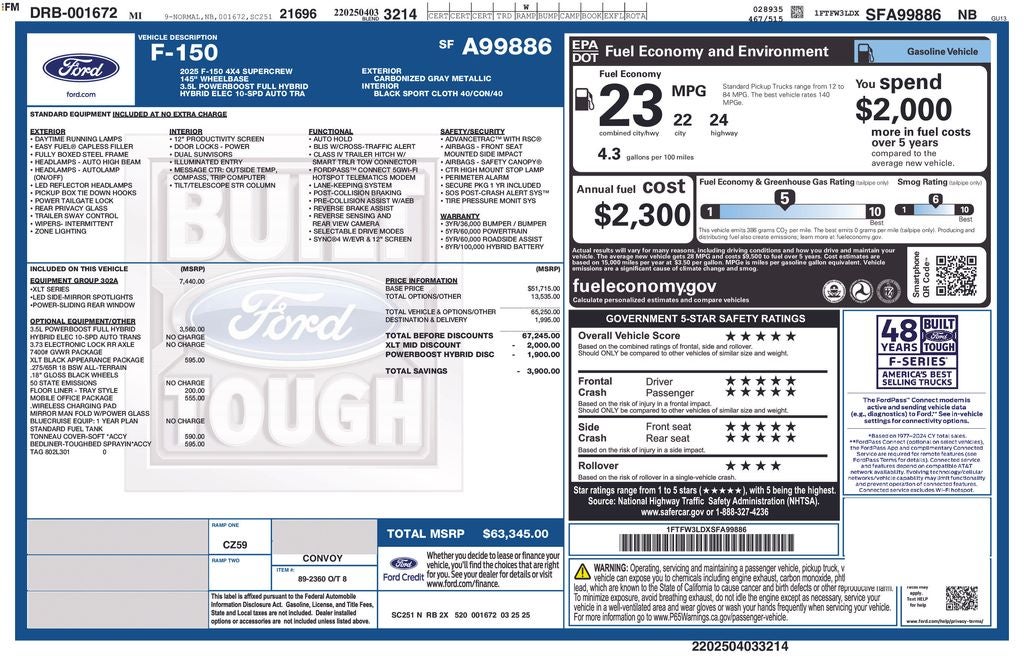 2025 Ford F-150 XLT