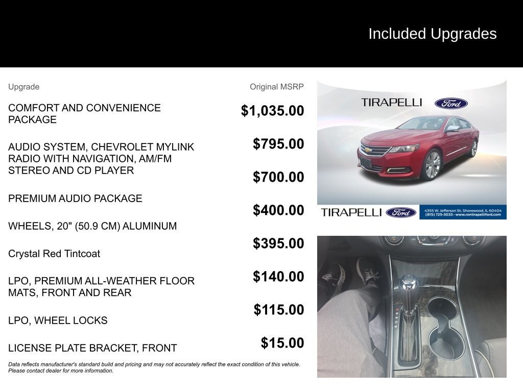 2014 Chevrolet Impala LTZ 2LZ