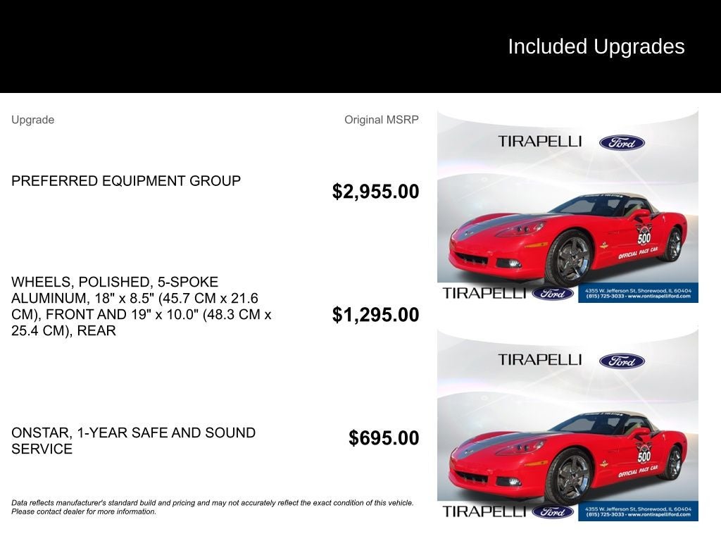 2005 Chevrolet Corvette Base