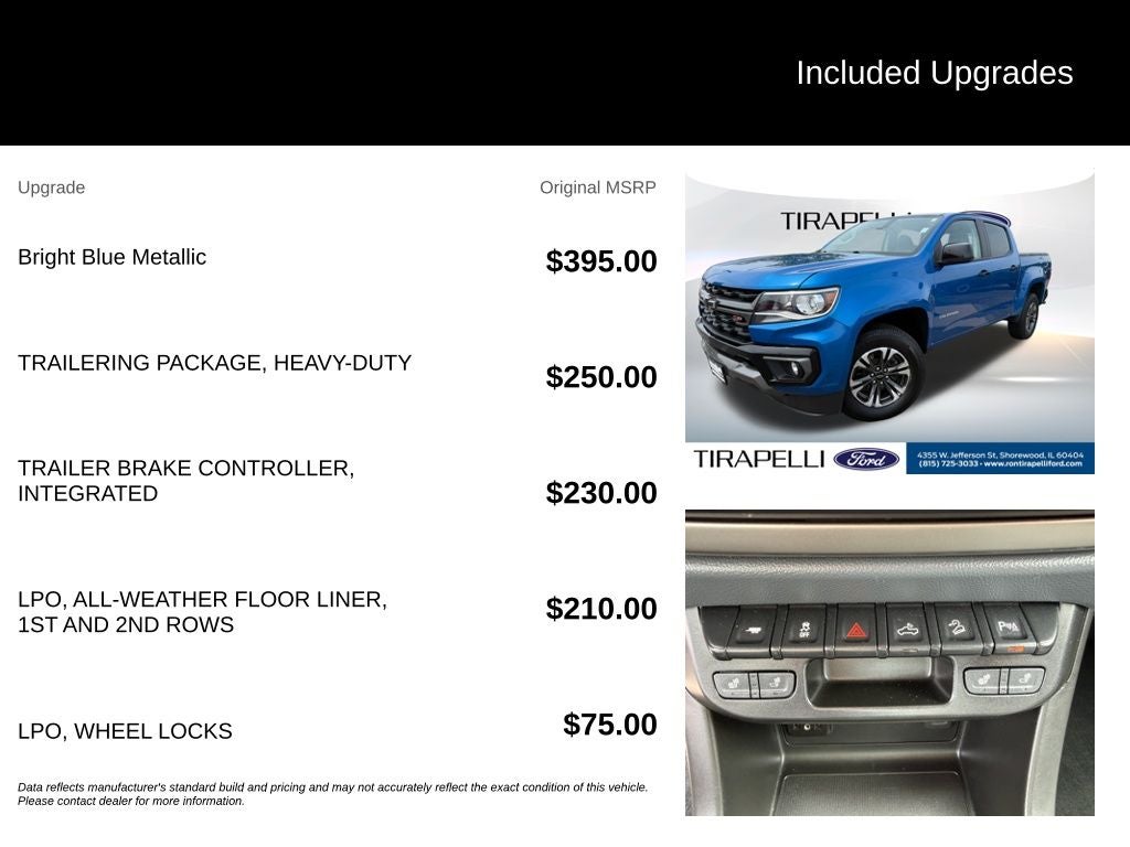 2021 Chevrolet Colorado Z71