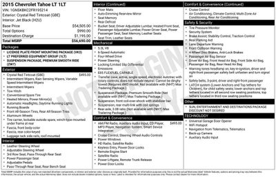 2015 Chevrolet Tahoe LT