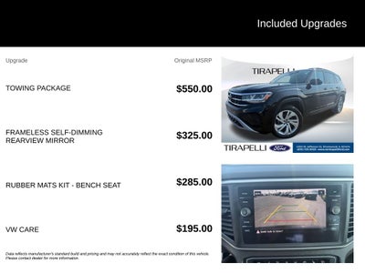 2021 Volkswagen Atlas 3.6L V6 SE w/Technology