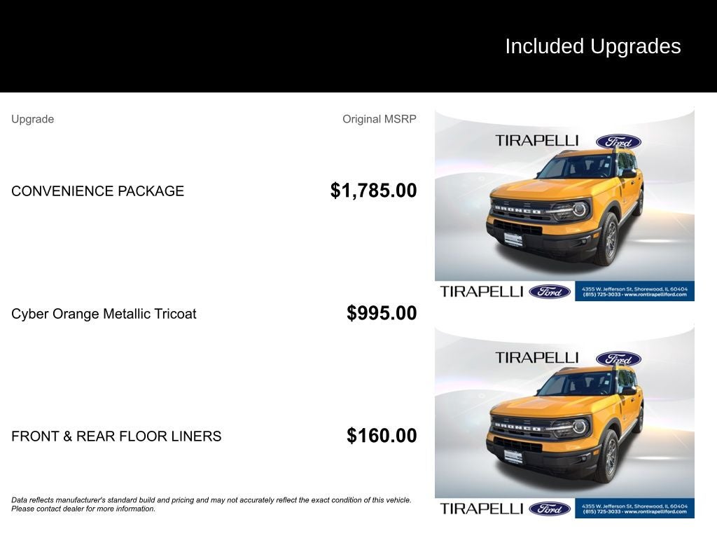 2023 Ford Bronco Sport Big Bend