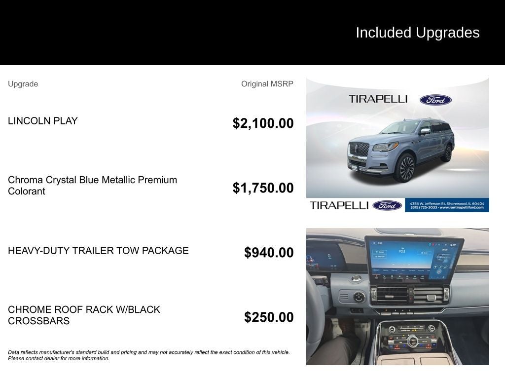 2022 Lincoln Navigator Black Label