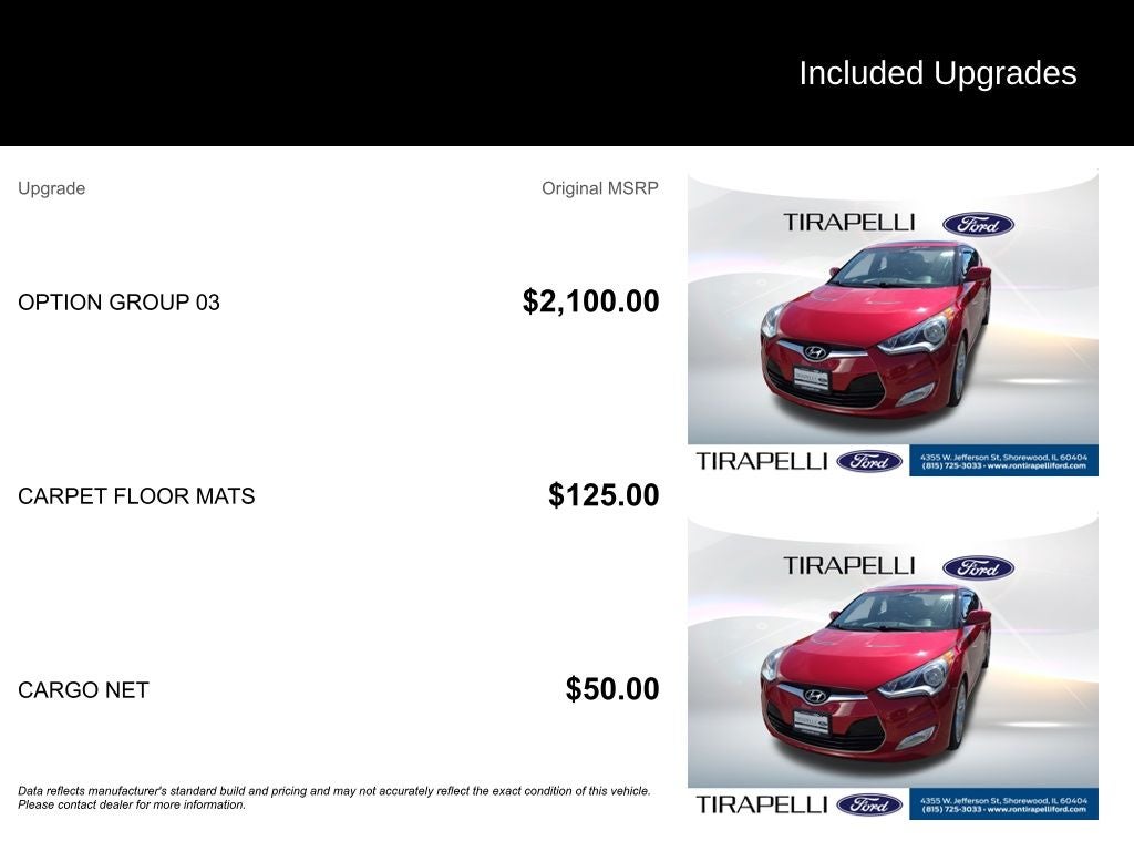 2015 Hyundai Veloster Base