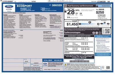 2020 Ford EcoSport SE
