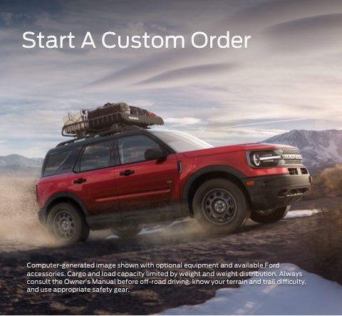 Start a custom order | Ron Tirapelli Ford Inc in Shorewood IL