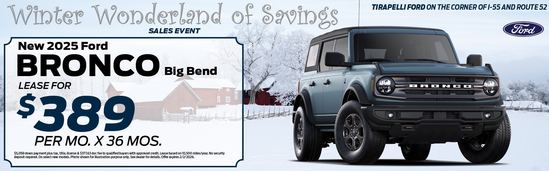 New 2025 Ford Bronco