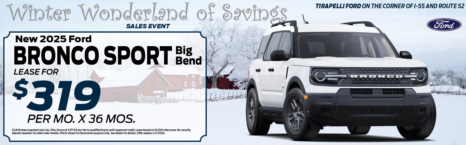 New 2025 Ford Bronco Sport