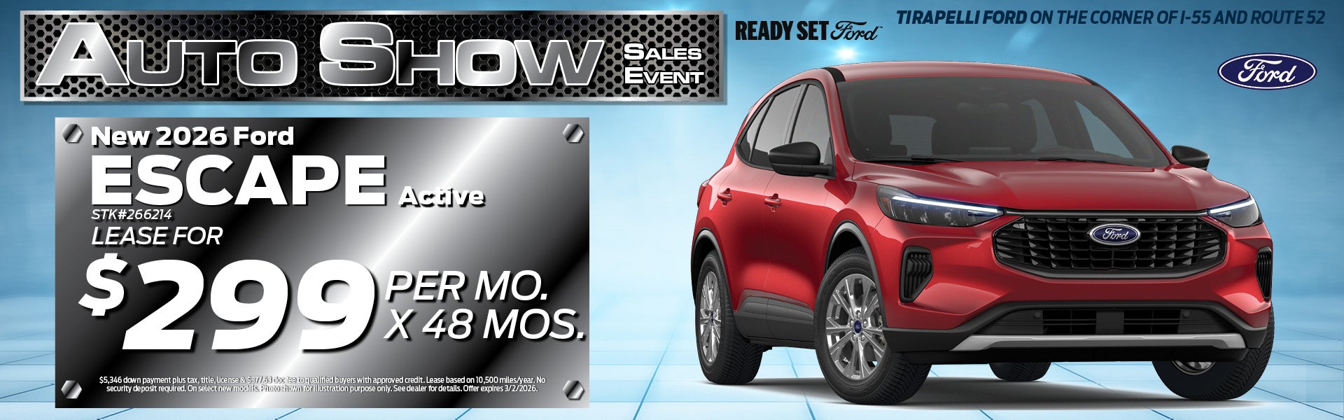 New 2026 Ford Escape Active