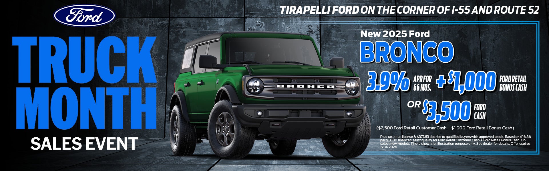 New 2025 Ford Bronco