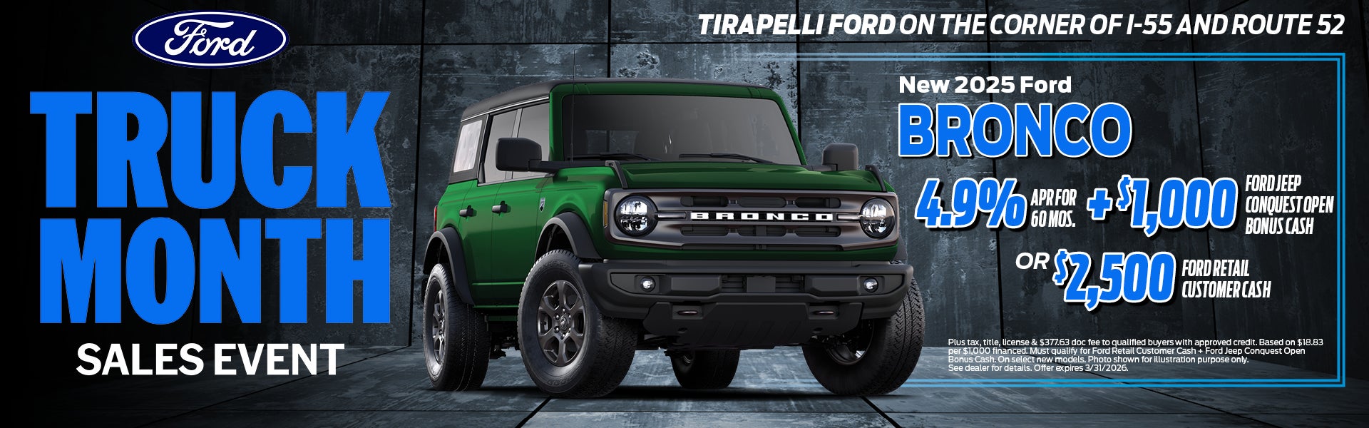 New 2025 Ford Bronco