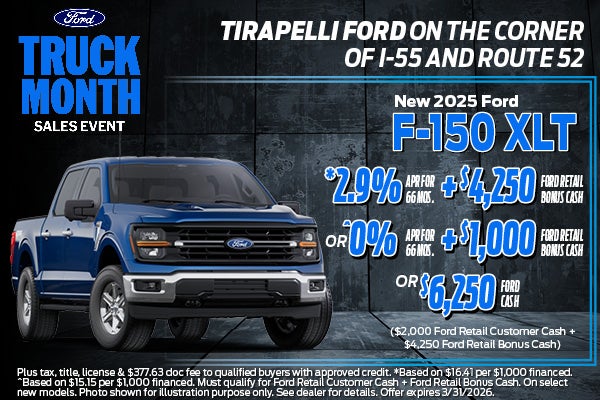 New 2025 Ford F-150 XLT