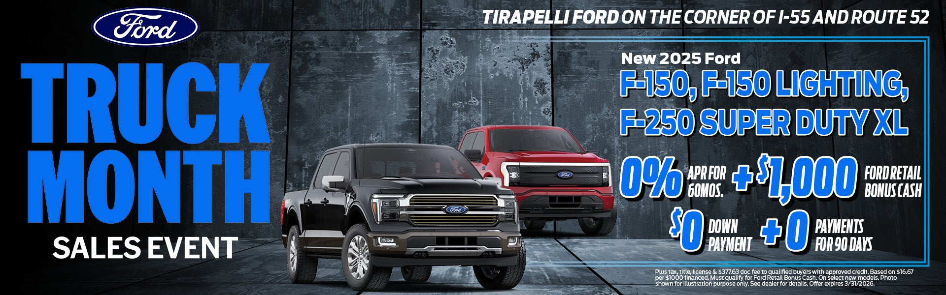 New 2025 Ford F-150 Models