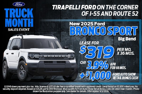 New 2025 Ford Bronco Sport