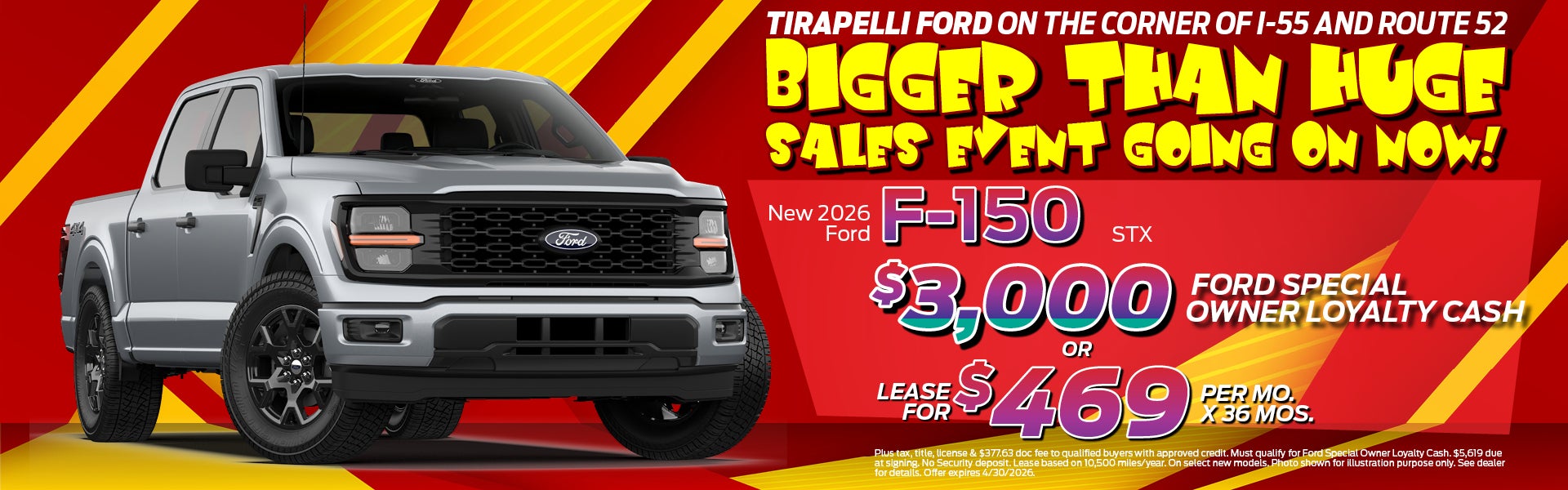 New 2026 Ford F-150 STX