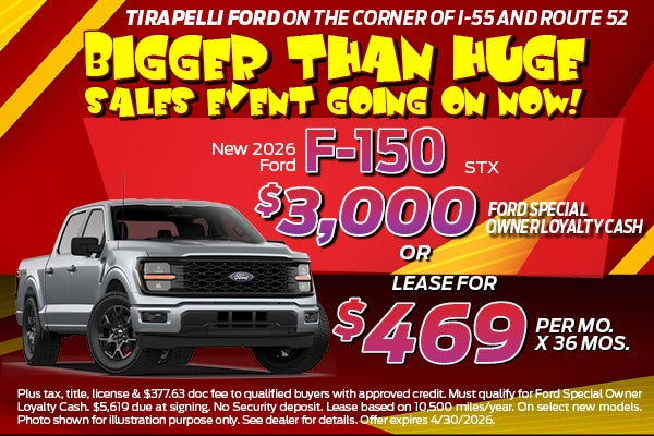 New 2026 Ford F-150 STX