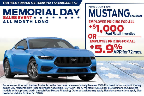 New 2026 Ford Mustang EcoBoost