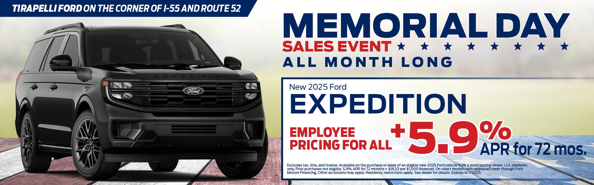 New 2025 Ford Expedition