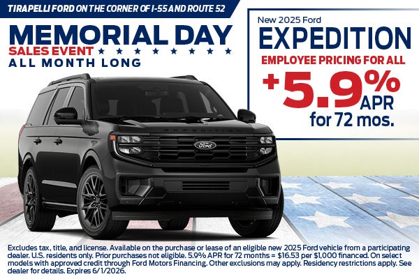 New 2025 Ford Expedition