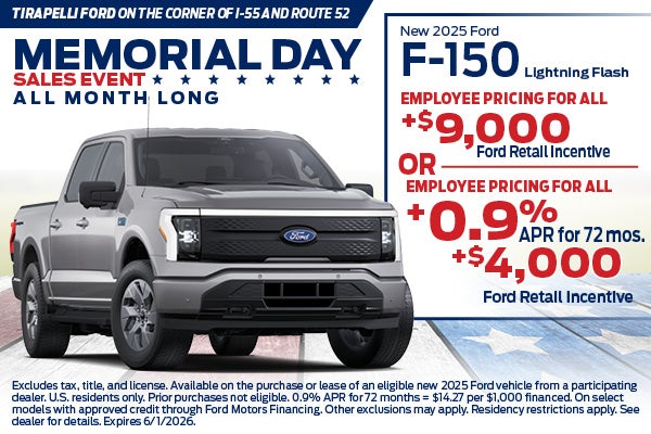 New 2025 Ford F-150 Lightning 