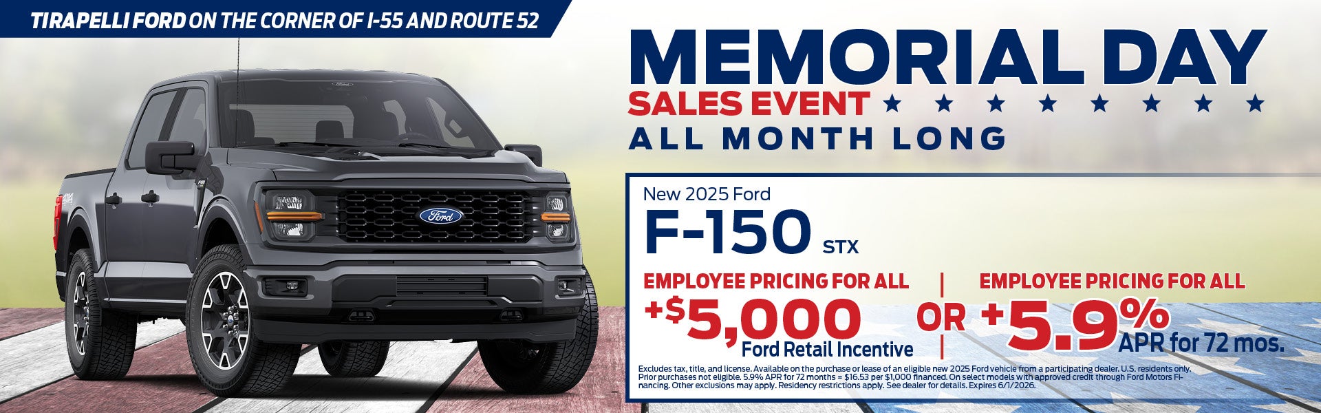 New 2025 Ford F-150 STX