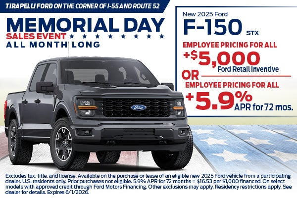 New 2025 Ford F-150 STX