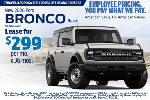 New 2026 Ford Bronco