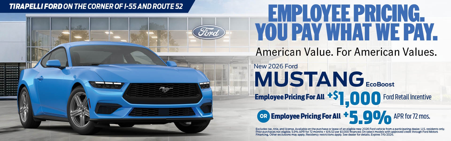 New 2026 Ford Mustang 