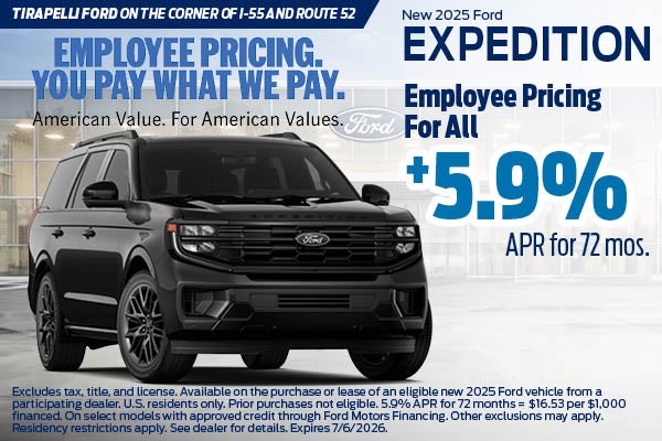 New 2025 Ford Expedition