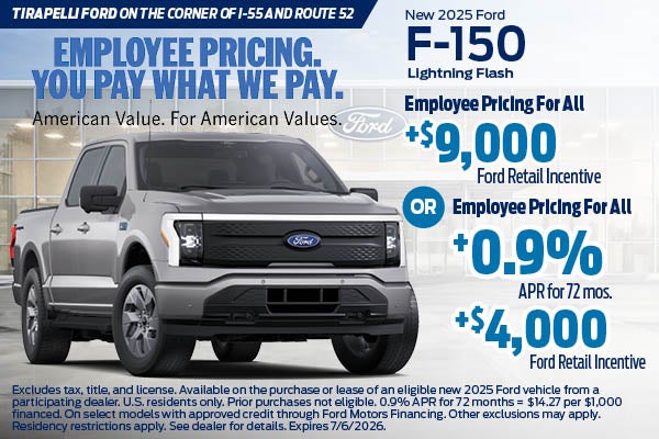 New 2025 Ford F-150 Lightning Flash