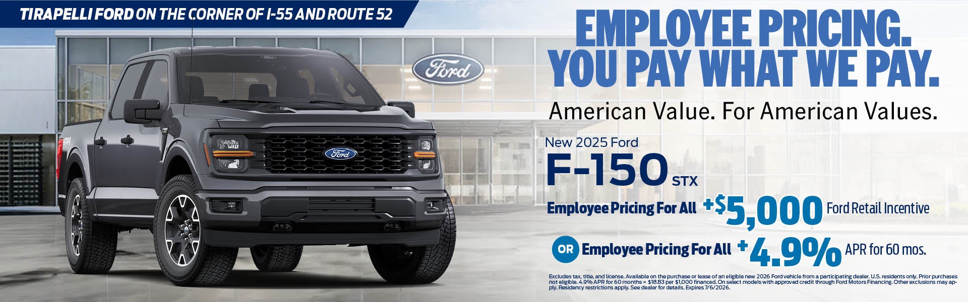 New 2025 Ford F-150 STX