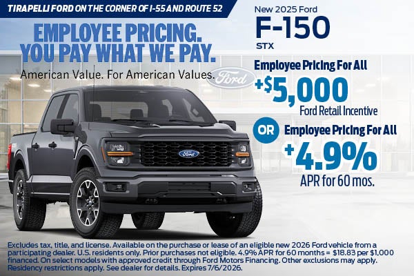 New 2025 Ford F-150 STX
