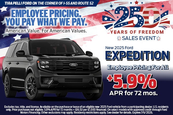 New 2025 Ford Expedition