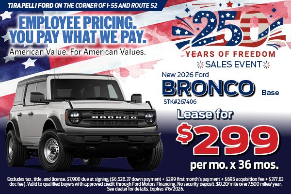 New 2026 Ford Bronco
