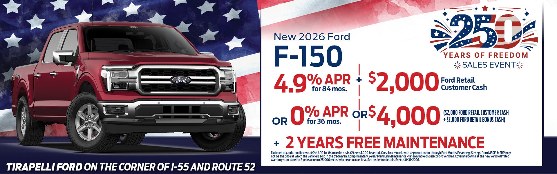 New 2026 Ford F-150