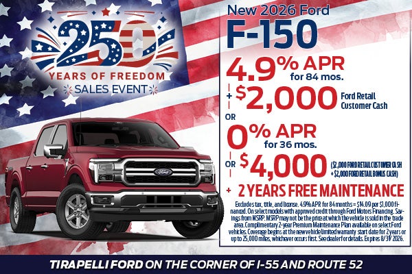 New 2026 Ford F-150