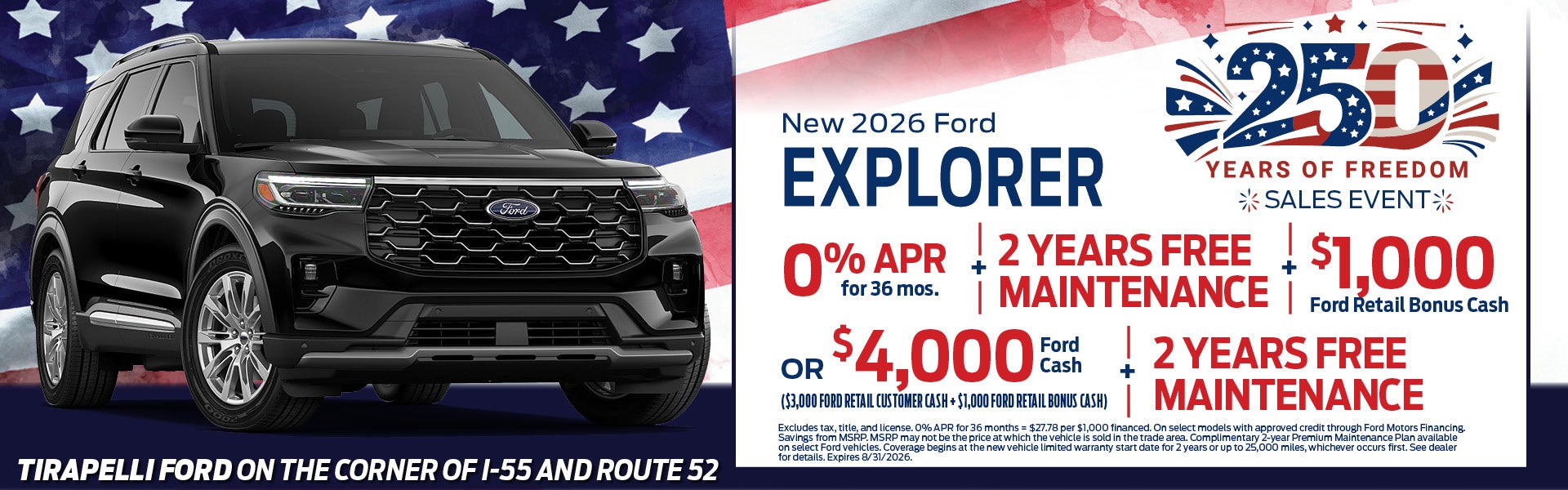 New 2026 Ford Explorer